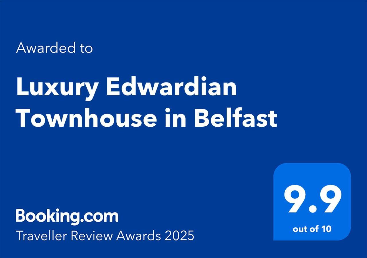 Luxury Edwardian Townhouse In Belfast Villa Luaran gambar